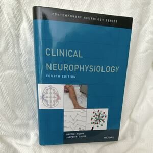Clinical Neurophysiology, 4th Ed, Rubin & Daube, Oxford, Hardcover